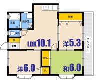 物件の間取り画像