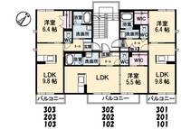 物件の間取り画像