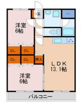 物件の間取り画像