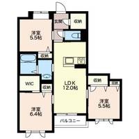 物件の間取り画像