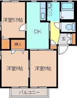 ウエストブラウニーの間取り