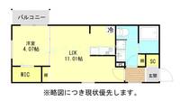物件の間取り画像