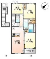 物件の間取り画像