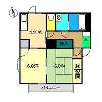 ハイツリベルテの間取り