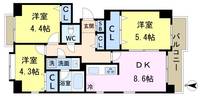 物件の間取り画像
