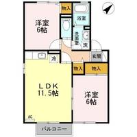ネージュS Bの間取り