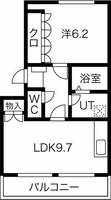 ふぁみーるB棟(小牧店)の間取り