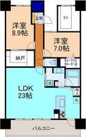 物件の間取り画像