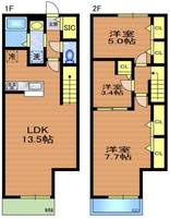 物件の間取り画像