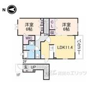 ベルファミーユ32番館の間取り