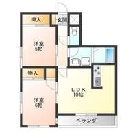 江戸屋ハイツの間取り