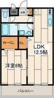 神奈川県綾瀬市寺尾台2(マンション)の賃貸物件の間取り