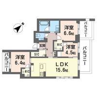 グランディール横濱台場の間取り