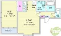 物件の間取り画像