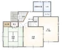 千葉県佐倉市宮前2(一戸建)の賃貸物件の間取り