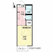 物件の間取り画像