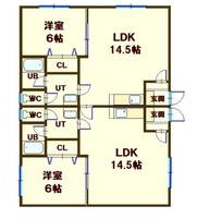 物件の間取り画像