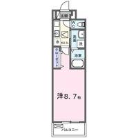 エスポワール鶴江 Cの間取り
