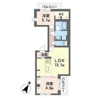 ロジェメント世田谷公園の間取り