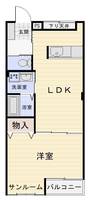 物件の間取り画像