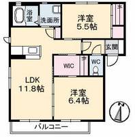 物件の間取り画像