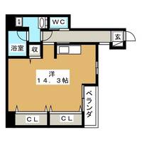 千葉県松戸市小金(マンション)の賃貸物件の間取り