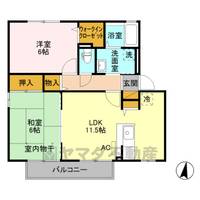 ヴェル・ソール Aの間取り