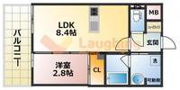 物件の間取り画像