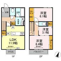 物件の間取り画像