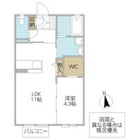 物件の間取り画像