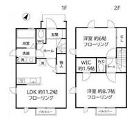 東京都葛飾区堀切3(一戸建)の賃貸物件の間取り