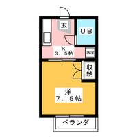 レジデンスフォーレ1の間取り