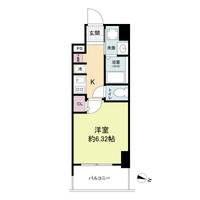 Metrosa弁天町の間取り