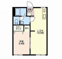 八反田ハイツ Aの間取り