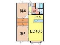 カーサエクランIIの間取り