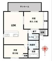 物件の間取り画像