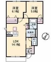 物件の間取り画像