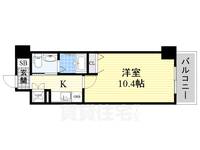 大阪府堺市堺区北花田口町2(マンション)の賃貸物件の間取り