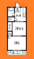 東京都江戸川区南葛西6(アパート)の賃貸物件の間取り