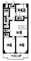 ホープス勝瑞の間取り