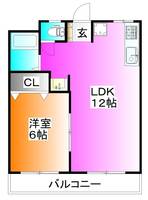 物件の間取り画像