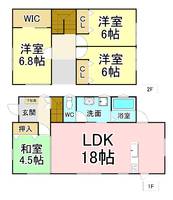 物件の間取り画像
