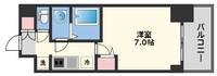 WORVE大阪本町の間取り