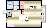 ハイツブランドールの間取り
