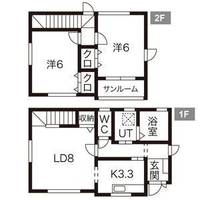岩手県胆沢郡金ケ崎町西根前野(一戸建)の賃貸物件の間取り