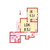 Vent Vert 横浜富岡の間取り