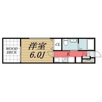 千葉県千葉市若葉区千城台西1(アパート)の賃貸物件の間取り