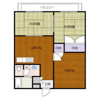 物件の間取り画像