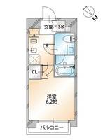 東京都豊島区巣鴨1(マンション)の賃貸物件の間取り
