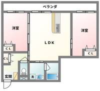 物件の間取り画像